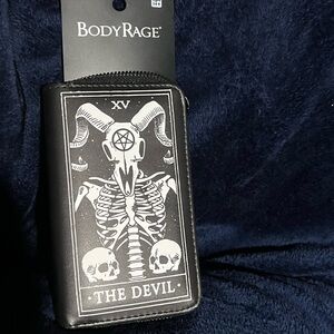BodyRage Black Devil Tarot Wallet